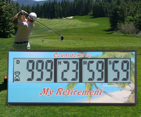 Retirement Countdown Clock