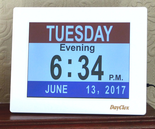 DayClox Digital Calendar for Seniors