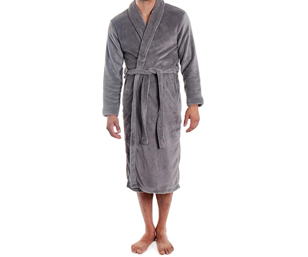 Luxurious Plush Kimono Bathrobe