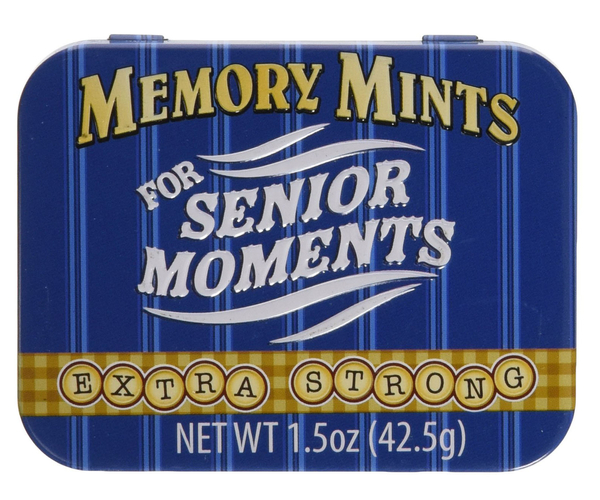 Memory Mints for Senior Moments
