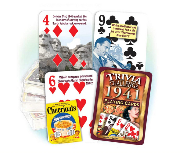 Flashback 1940s Trivia Cards