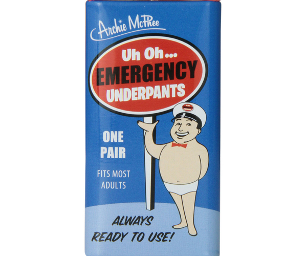 Uh Oh Emergency Underpants Gag Gift