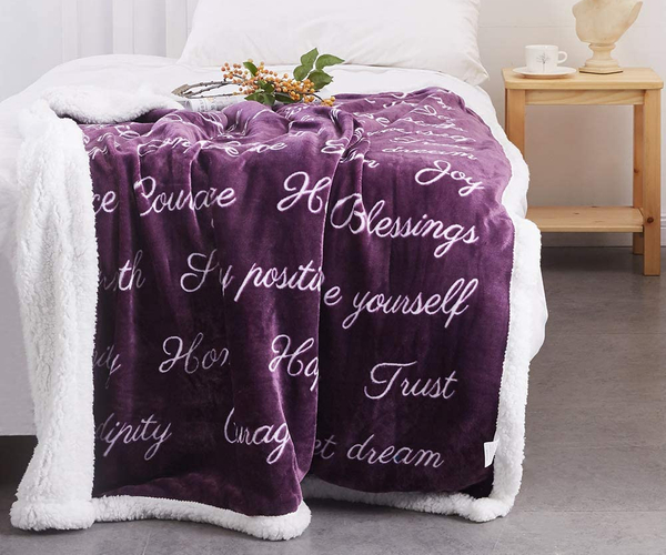 Warm Hugs Fuzzy Blessing Blanket