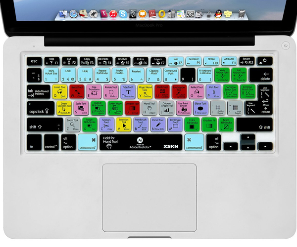 Adobe Illustrator Shortcuts Keyboard Skin