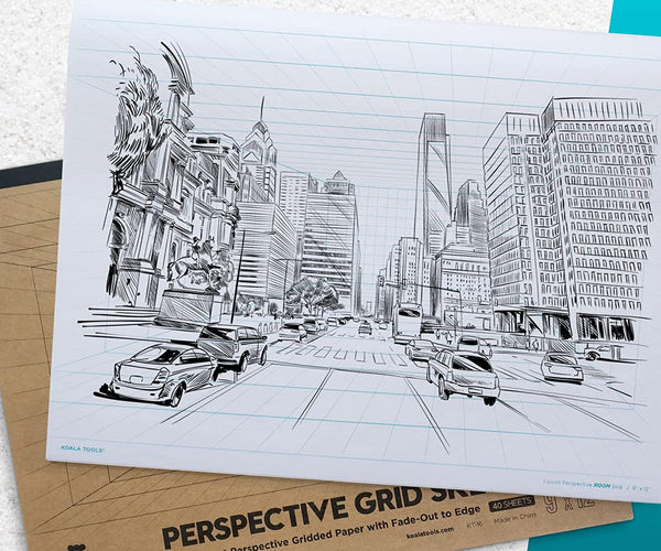 Perspective Grid Notepad