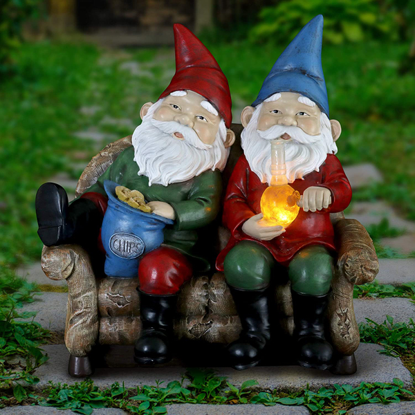 Bud Buddies Gnome Statue