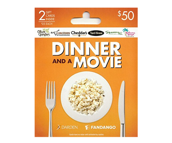 Dinner and a Movie Gift Card