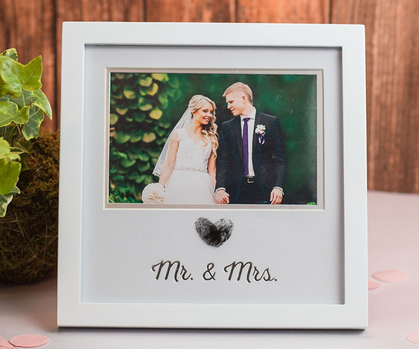 Thumbprint Keepsake Photo Frame and Ink Kit