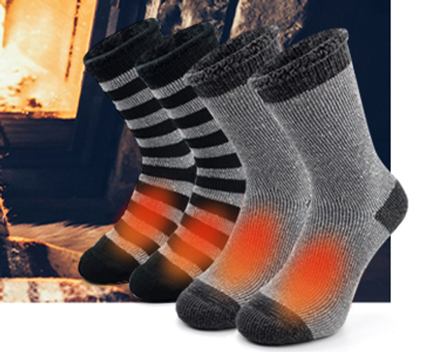 Super Warm Ski Socks for Extreme Cold
