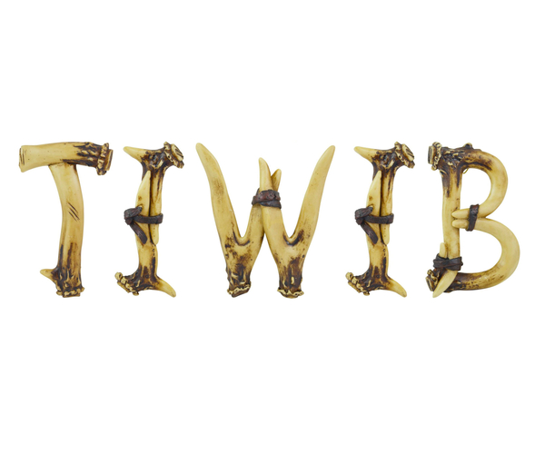Personalized Antler Letters