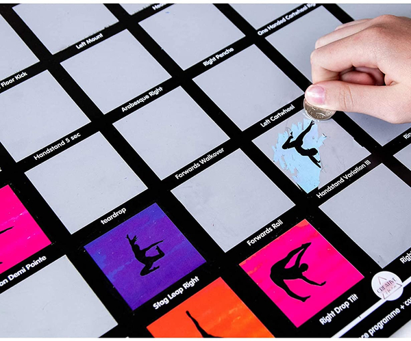 Scratch-Off Dance Goals Poster