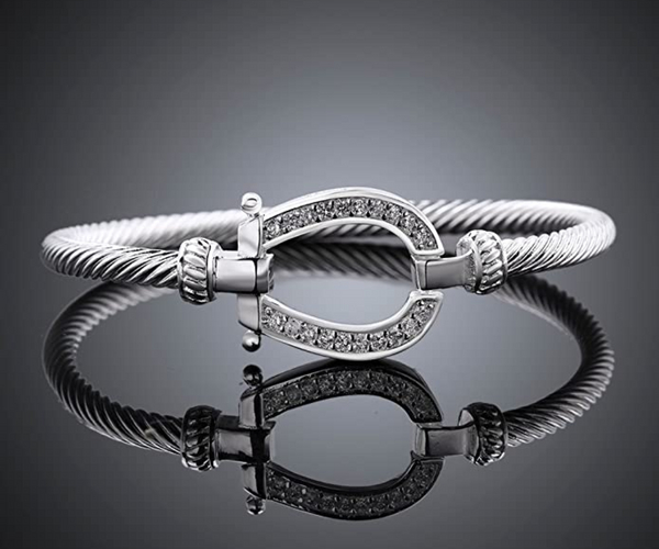 Lucky Horseshoe Bangle