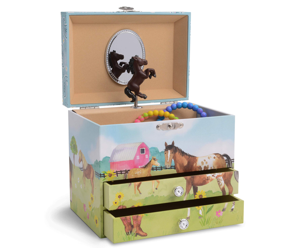 Musical Horse Jewelry Box