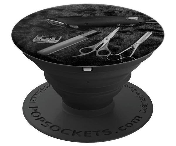 Barber Themed PopSocket Grip