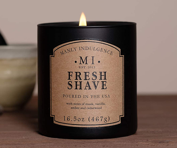 Fresh Shave Scented Candle
