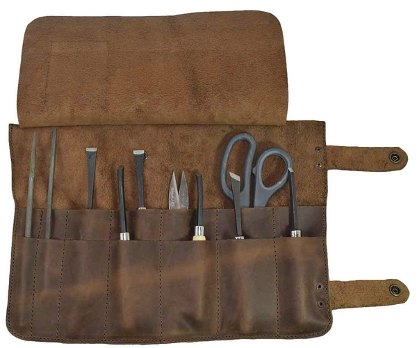 Portable Tool Roll Up Carrying Case For Barbers