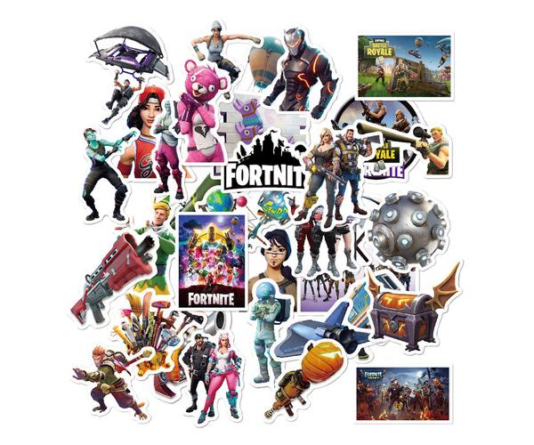 104 Piece Fortnite Sticker Set