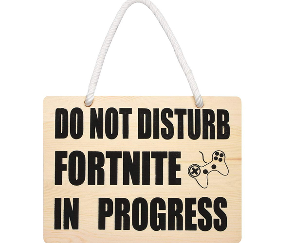 Do Not Disturb: Fortnite in Progress