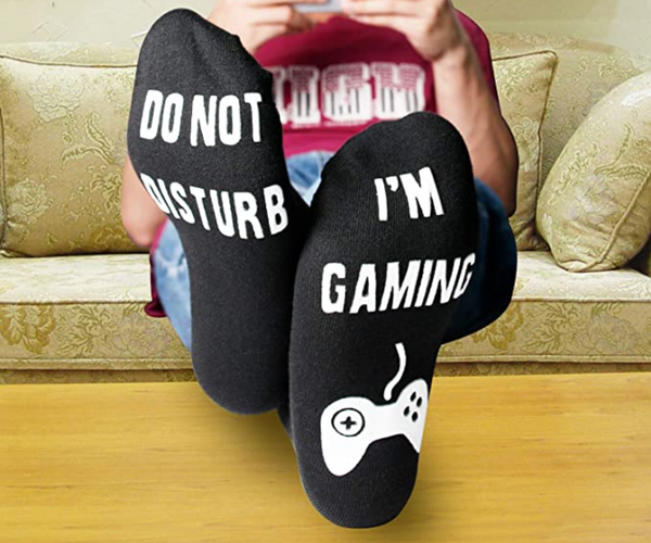 Do Not Disturb I'm Gaming Socks