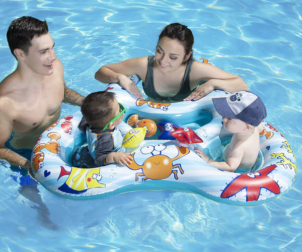 Two Child Pool Float