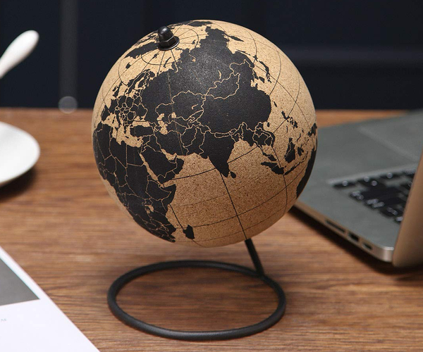 Mini Cork Globe with Pushpins