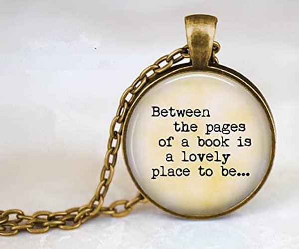 Between The Pages of a Book Pendant