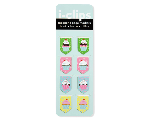 iClip Cupcake Magnetic Bookmarks