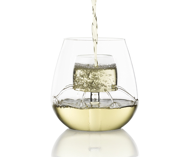 Aerating Wine Glass