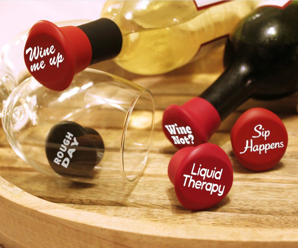 Funny Silicone Bottle Stopper