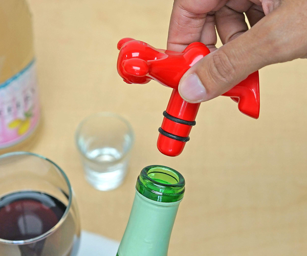 Sir Perky Novelty Bottle Stopper