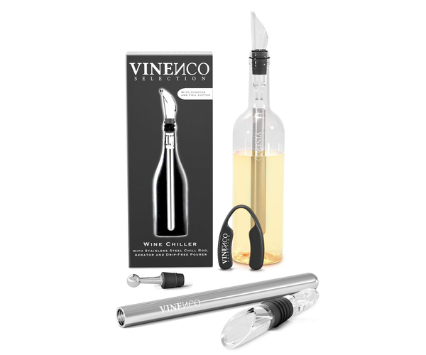 Wine Chiller and Decanter Set