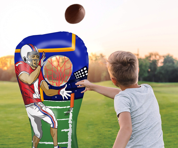 Inflatable Football Toss Target