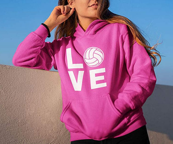 Love Volleyball Hoodie