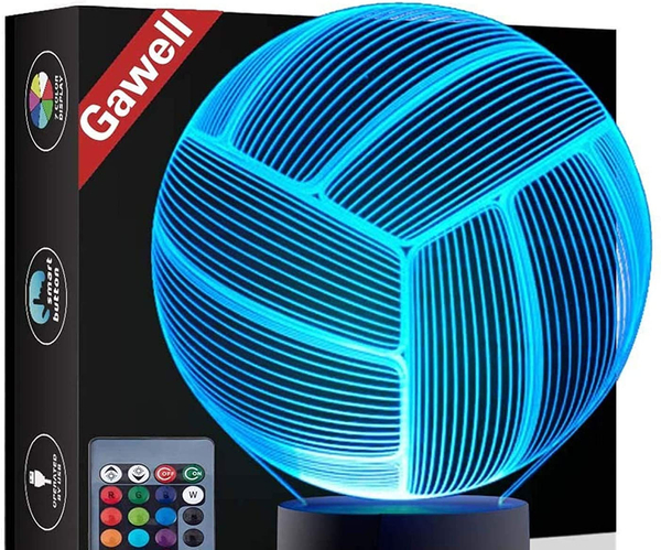 Volleyball 3D Illusion Lamp