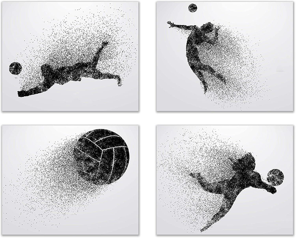 Volleyball Action Shots Prints