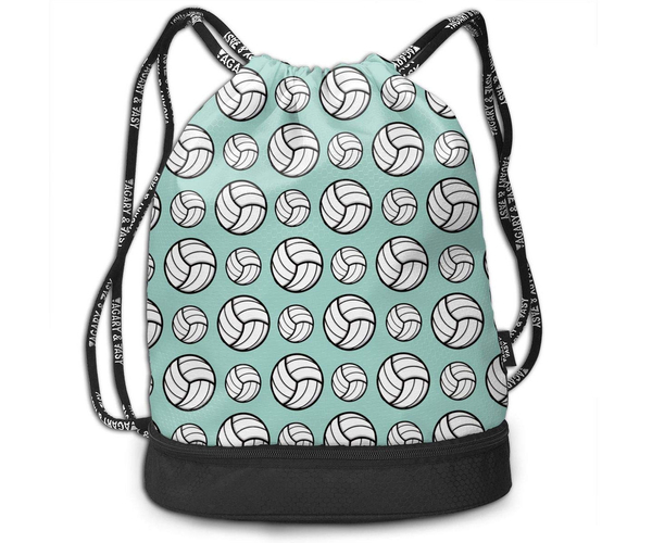 Volleyball Drawstring Backpack