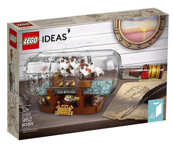 Lego Ship in a Bottle