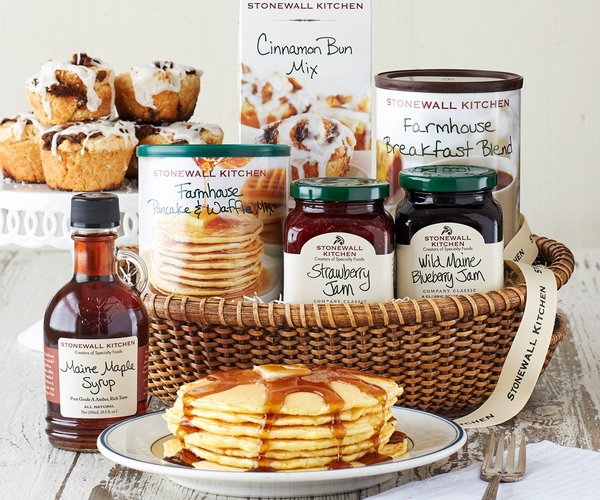 Stonewall Kitchen New England Favorites Breakfast Gift Basket