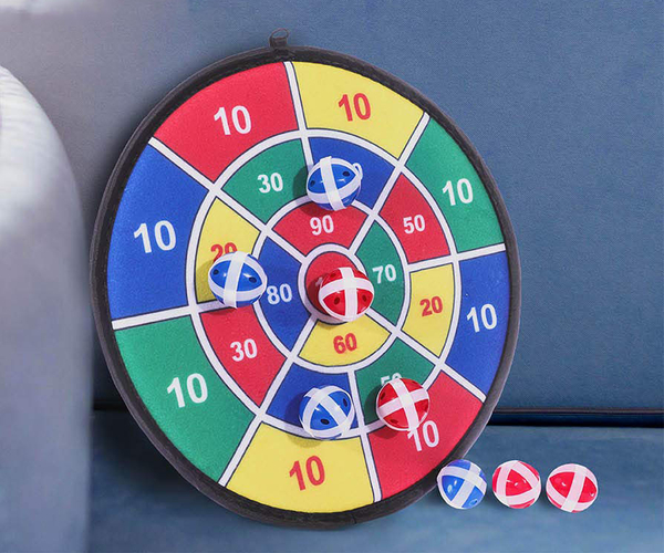 Sticky Ball Dart Board