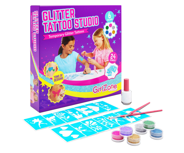 Glitter Temporary Tattoo Studio