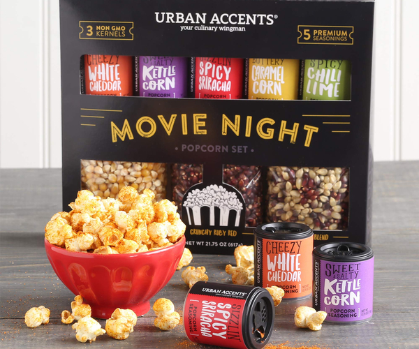 Movie Night Popcorn Set