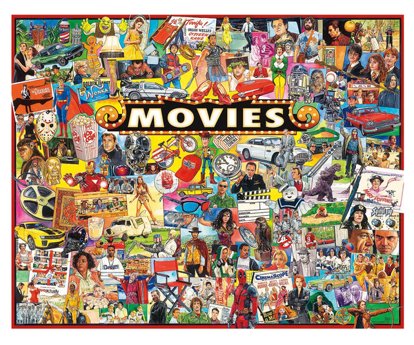The Movies 1000 Piece Jigsaw Puzzle