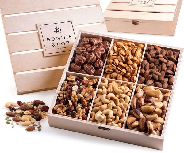 Gourmet Nut Gift Basket
