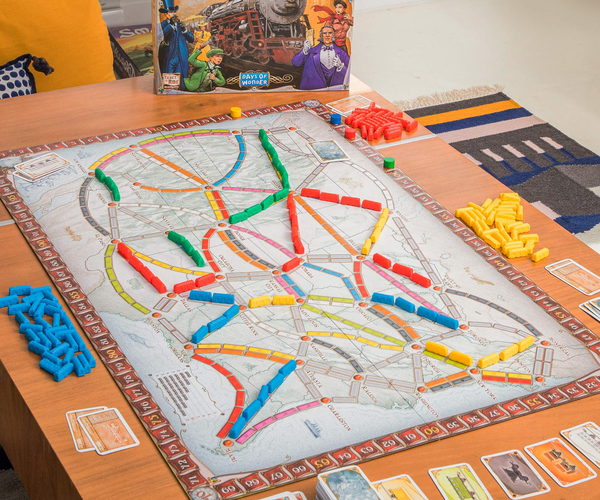 Ticket to Ride Historical Train Board Game