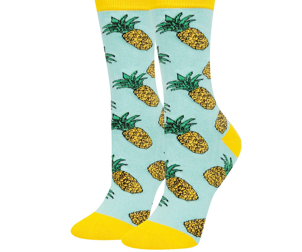 Blue Pineapple Socks
