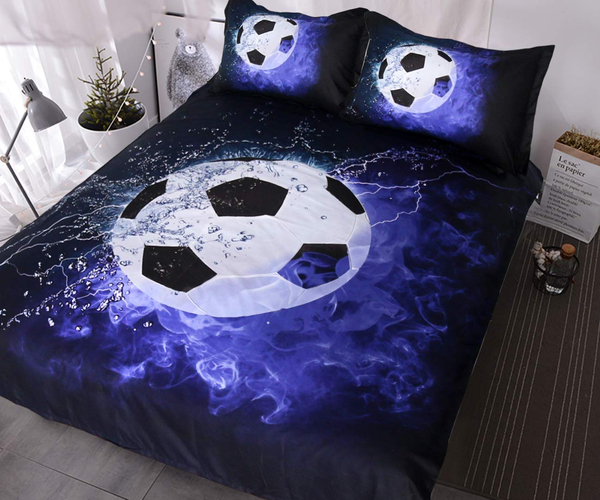 3D Soccer Ball Bedding