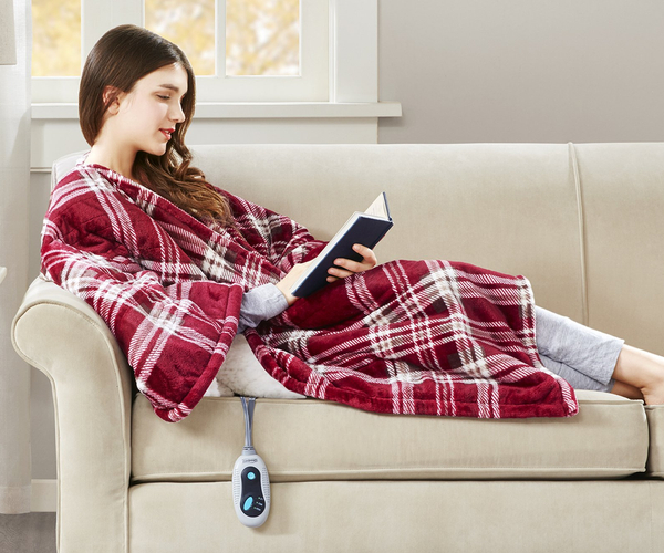 Heated Sherpa Blanket