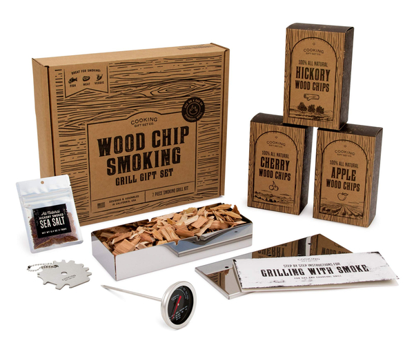 Wood Chip Smoking Grill Box Set