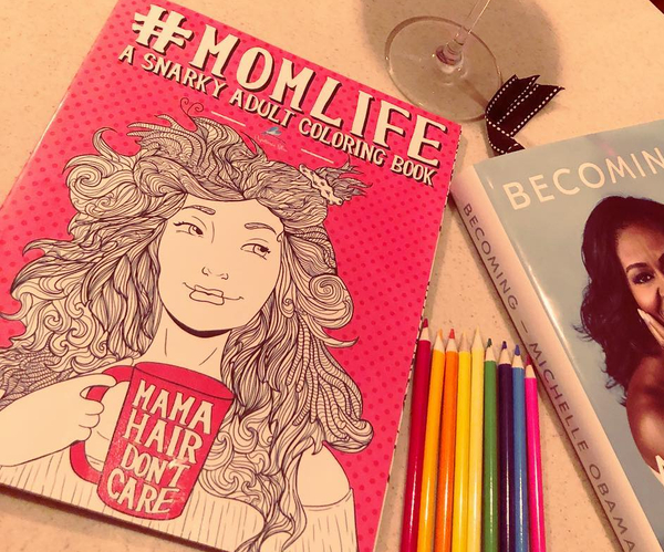 Mom Life Coloring Book