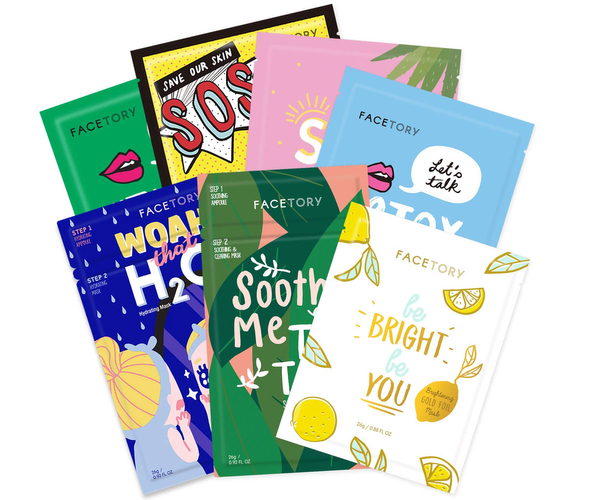 FaceTory Facial Masks Collection